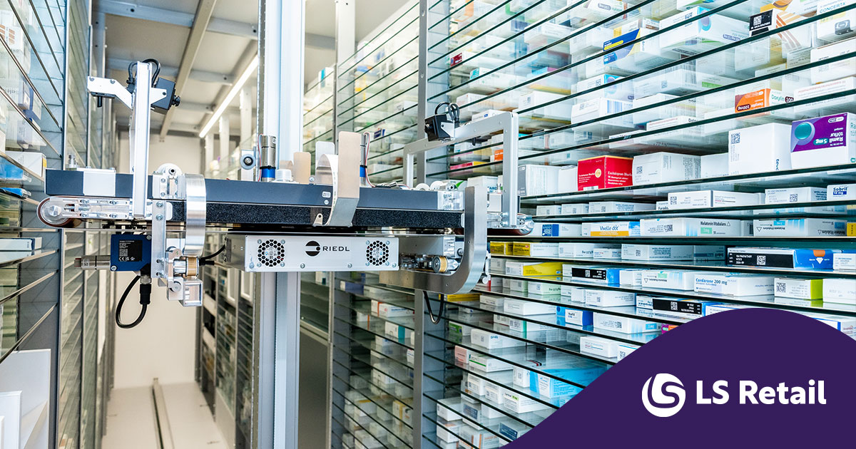LS Retail announces out of the box robot integration to automate dispensing and inventory management in pharmacies